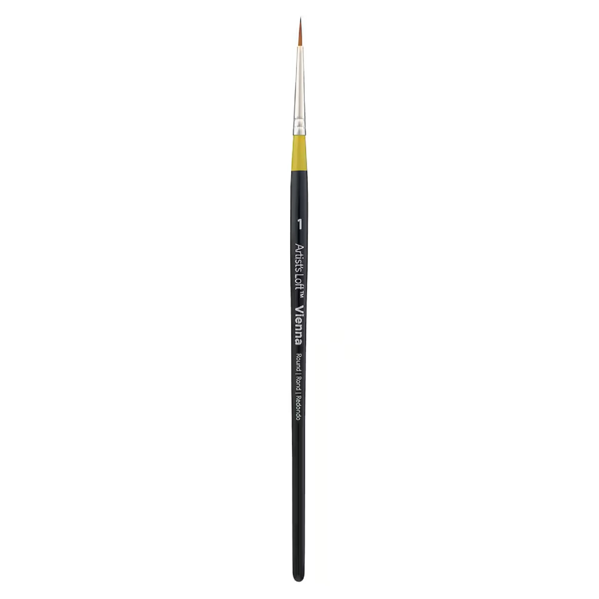 Short Handle Round Brush by Artist's Loft  Vienna
