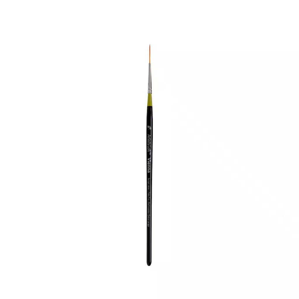 Short Handle Script Liner Brush by Artist's Loft Vienna 10/0