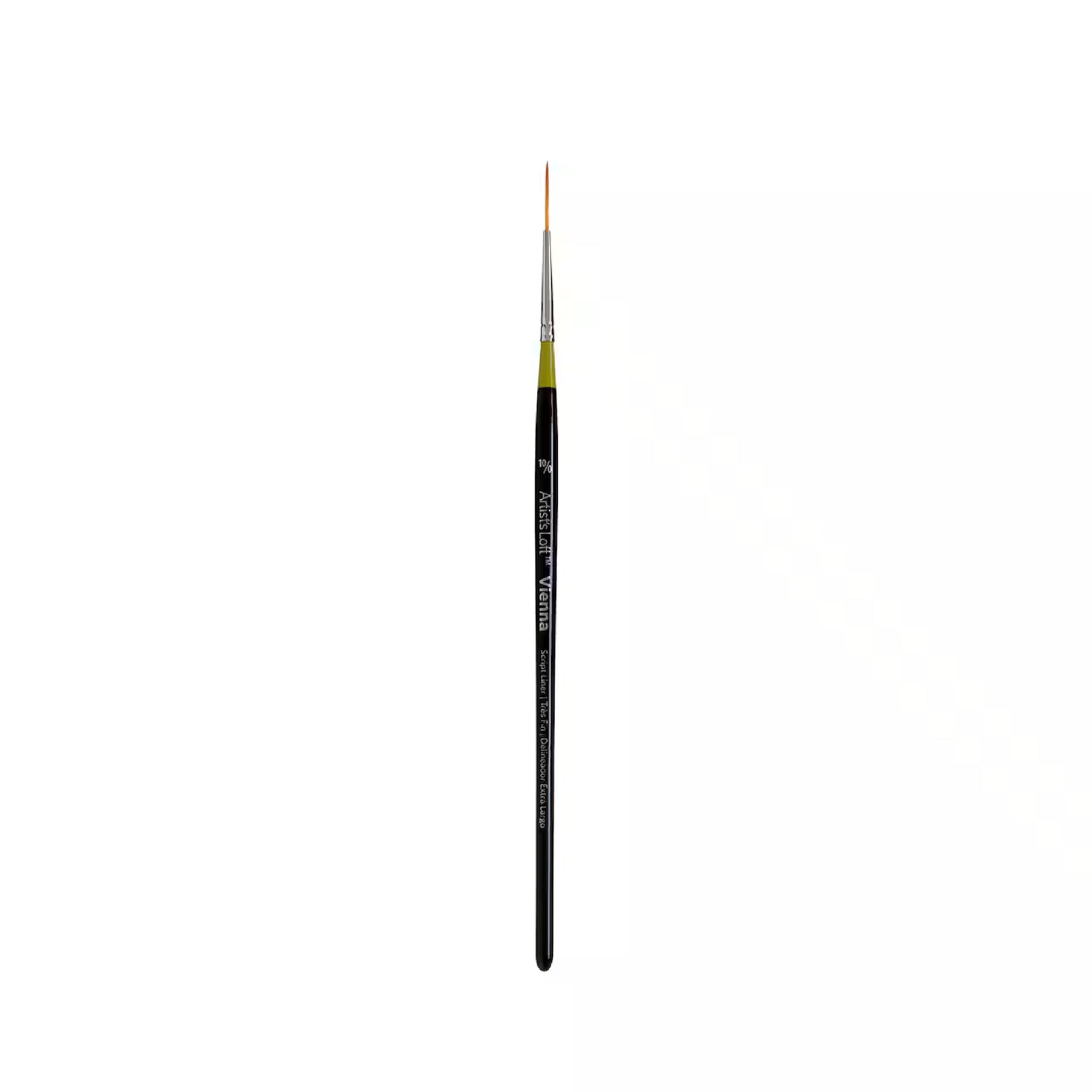 Short Handle Script Liner Brush by Artist's Loft Vienna 10/0