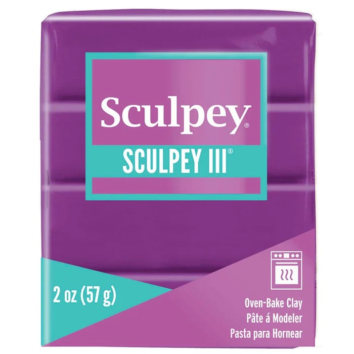 Sculpey III Oven-Bake Polymer Clay, 2 oz